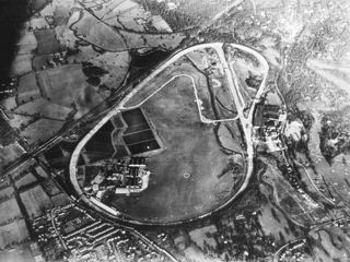 Brooklands Surrey, Archive Aerial View Of The Track C.1938