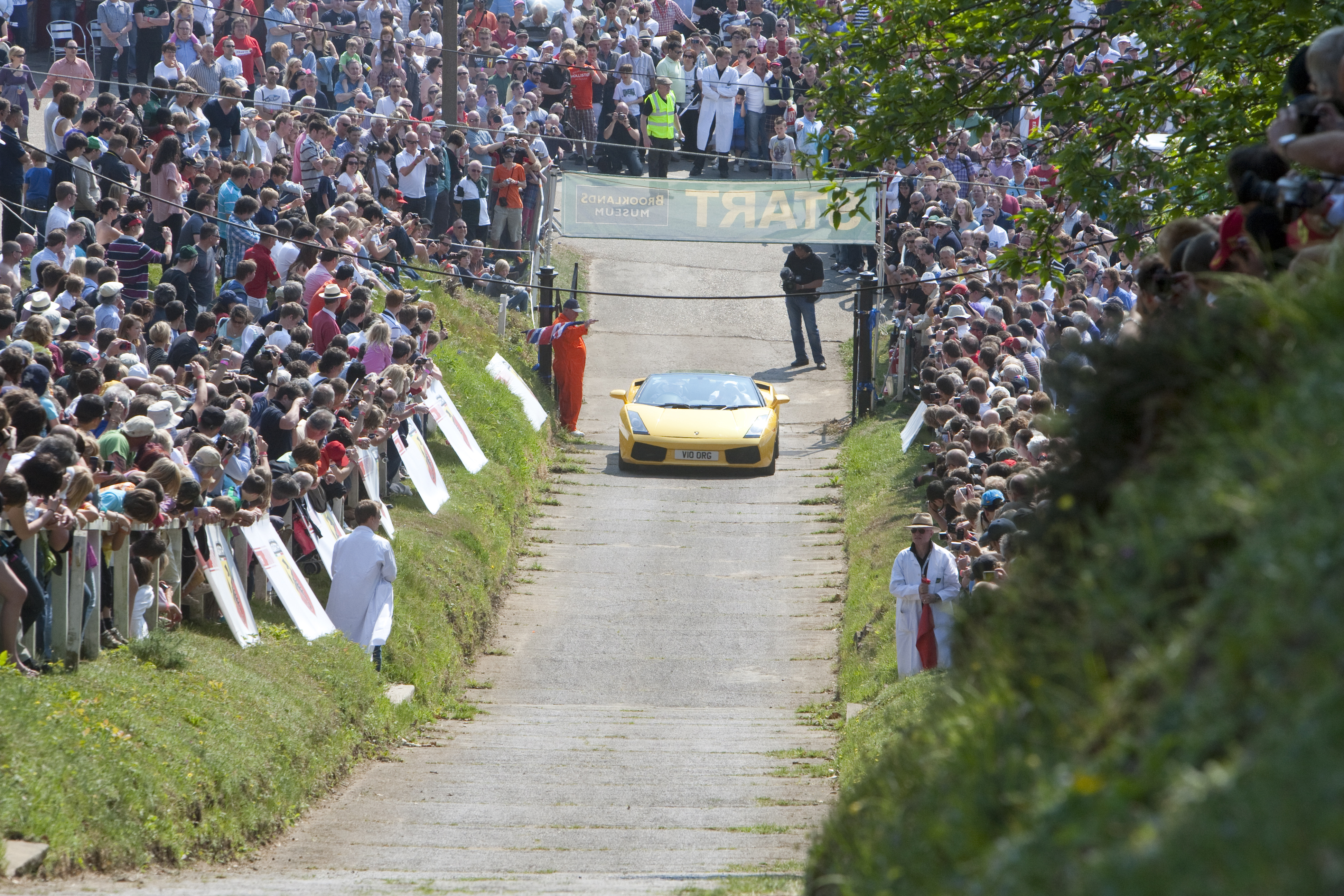 Brooklands Museum Car Event Test Hill Italian