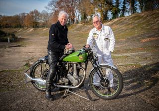 Rsz Ep1 Fred Wade And Bill Whiteley With The Bsa Empire Star Motorcycle Uktv 2