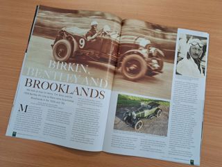 Brooklands Museum Members Bulletin motoring article